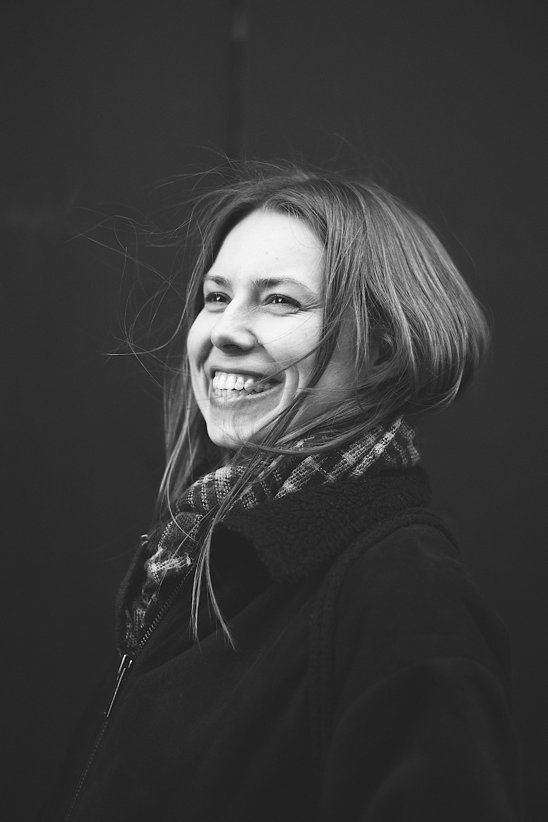 Portrait of Aggy in London