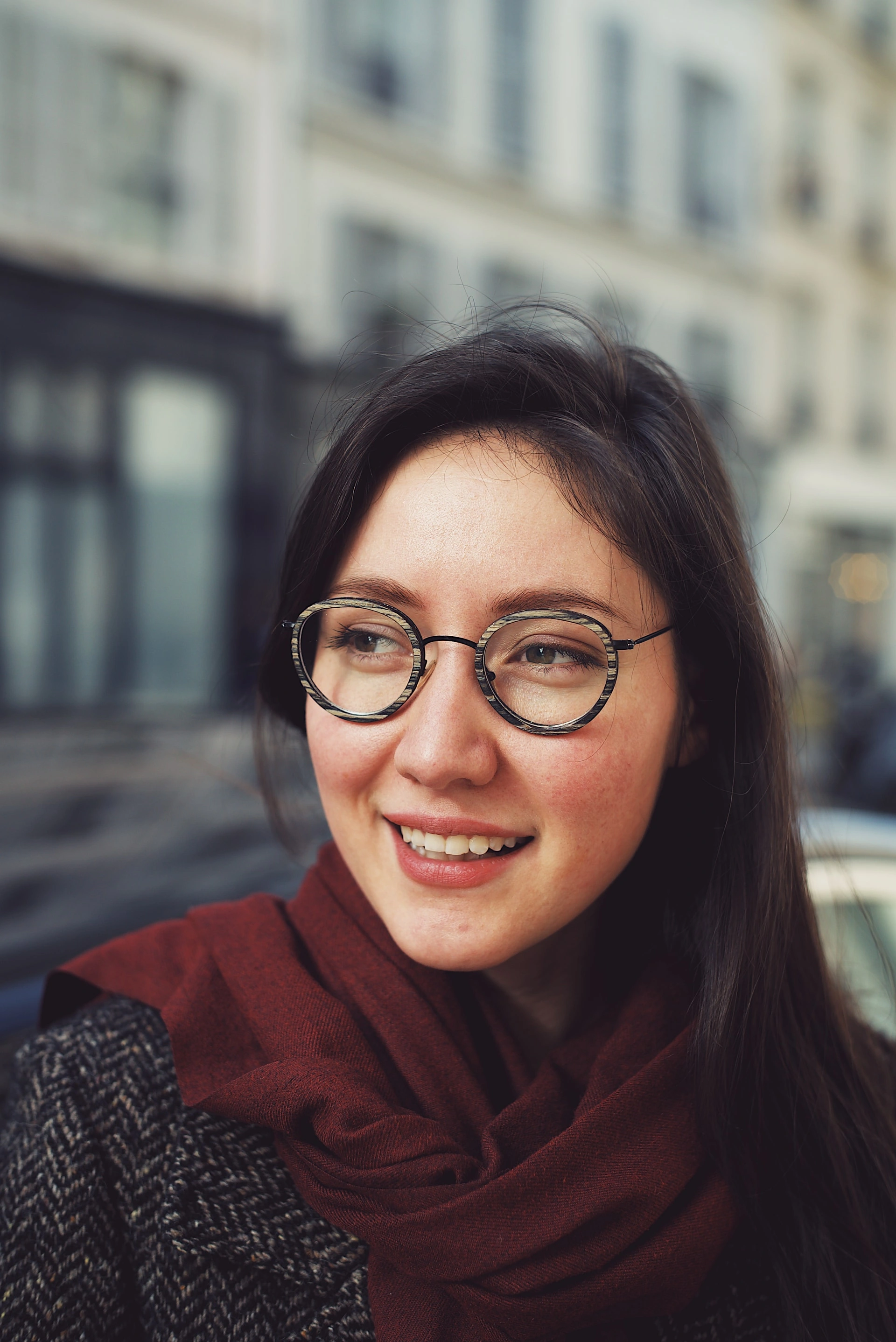 Portrait of Carolina in Paris