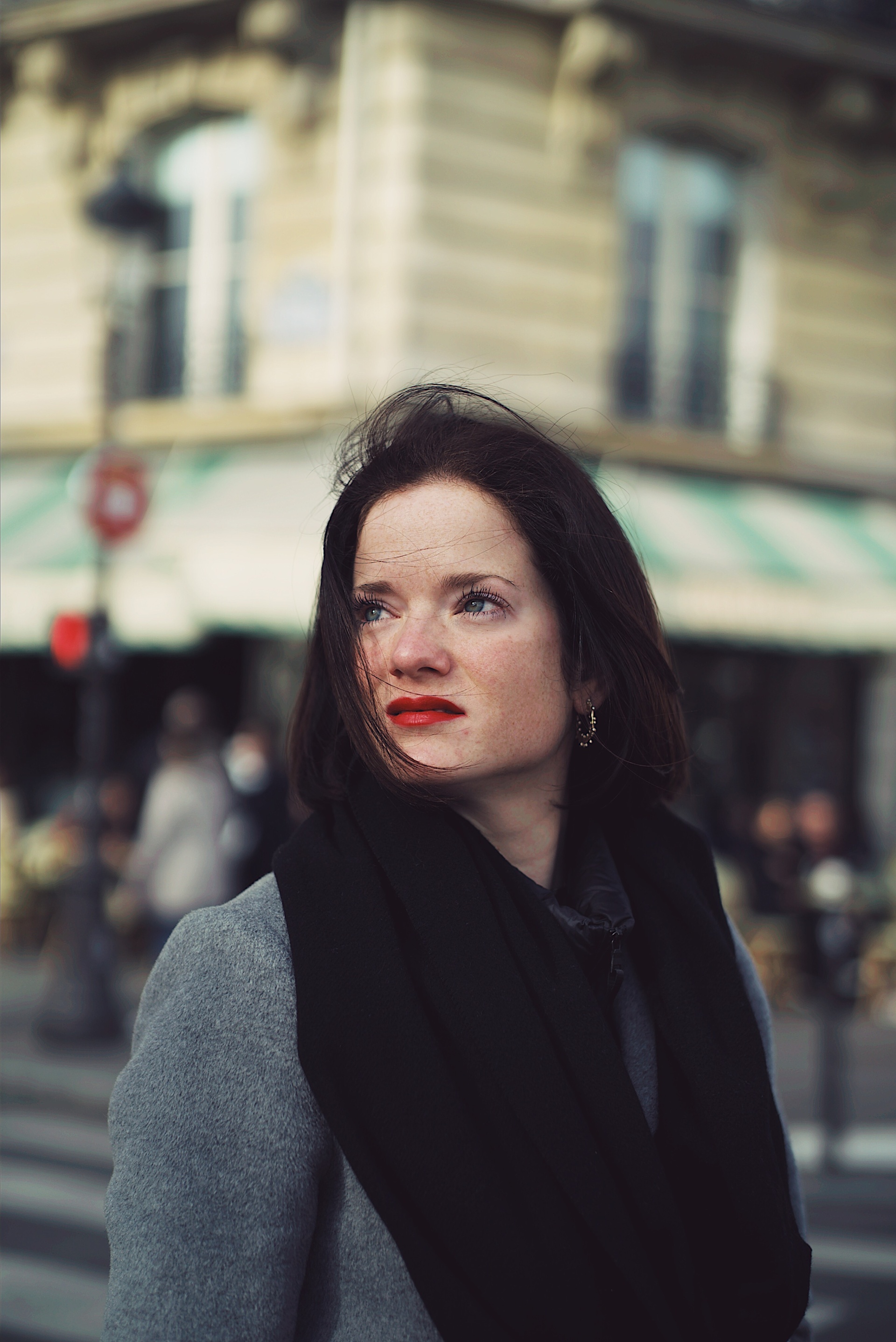 Portrait of Kristin in Paris